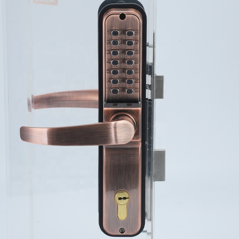 Combination Lock Classic Keyless Mortise Door Lock Set Password Mechanical Digital Code Door Lock