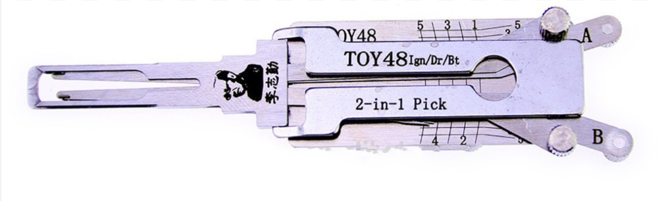 Locksmith Car Decoder Tool 2-22 VAG LISHI 2in1 Auto Lock Opener Lock Pick