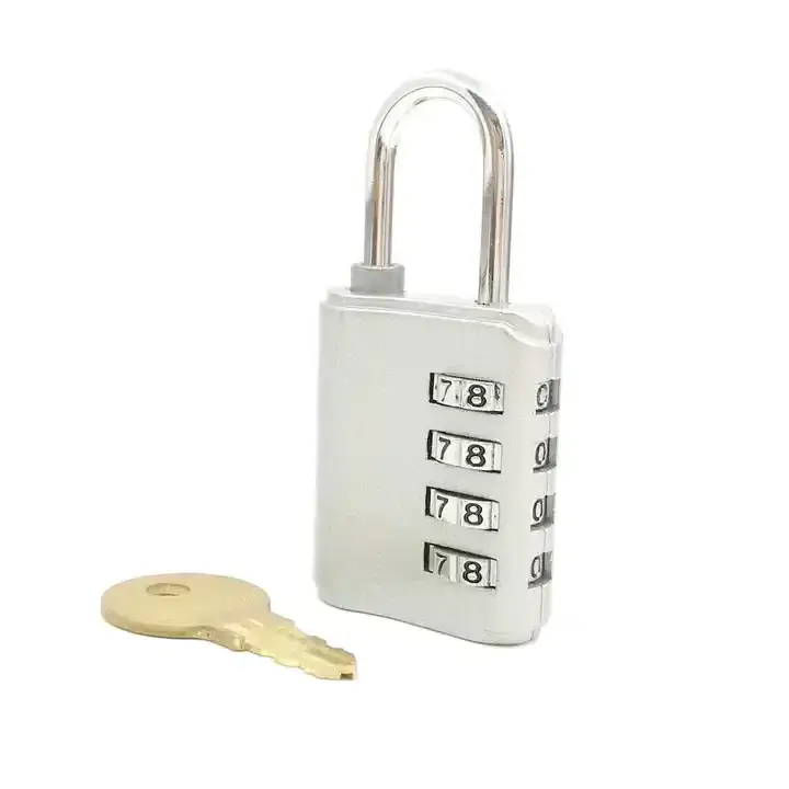 Factory price storage Gym padlock 30mm combination zinc alloy combination padlock with master key