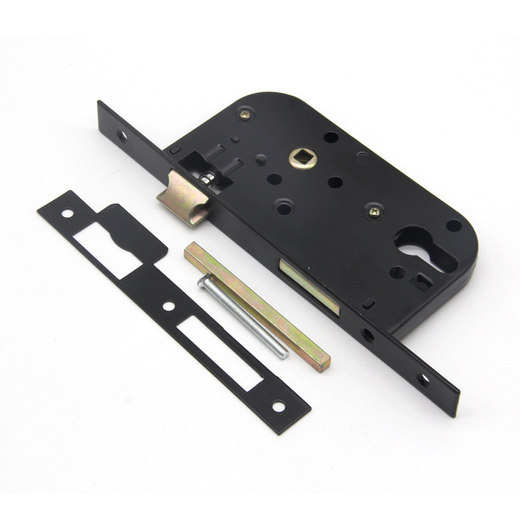 High Quality Private 40mm Backset Door Handle French Mortise  door Lock Body