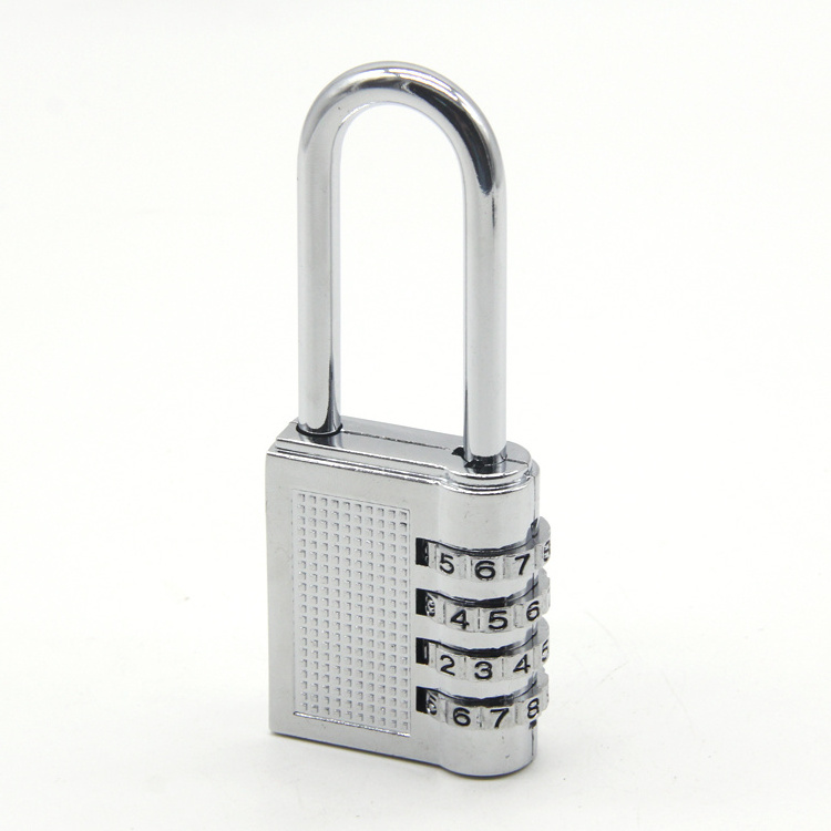 Aluminium Combination Padlock 4 Digit Code Lock Digital Code Key padLock