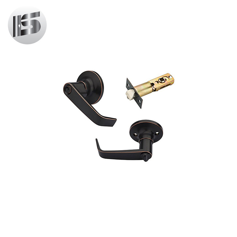 Heavy Duty Tubular Leverset  Entrance Toilet Bathroom Privacy Latch Handle  lever  Door Lock