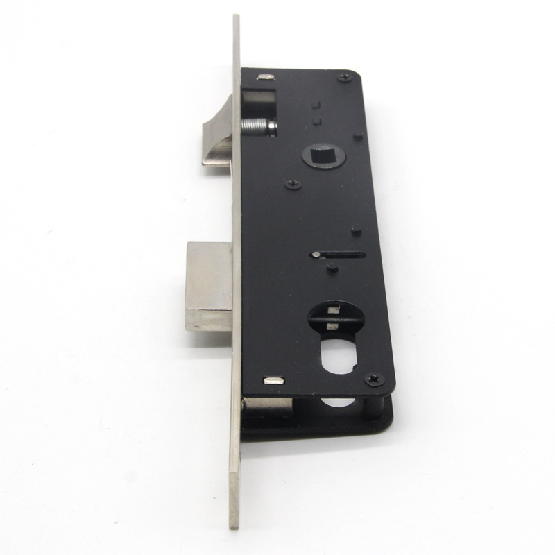 Square Head Standard European 72 mm Narrow Door Lock Body ss304 mortise deadbolt lock for fire door