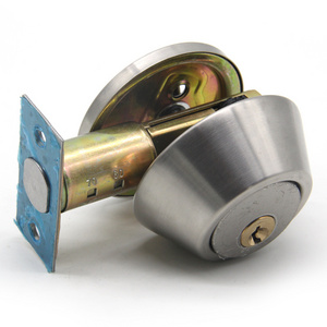 Door Security New Lock Single Side Cylinder Deadbolt Lock cylindrical round knob lockset deadbolt door lock