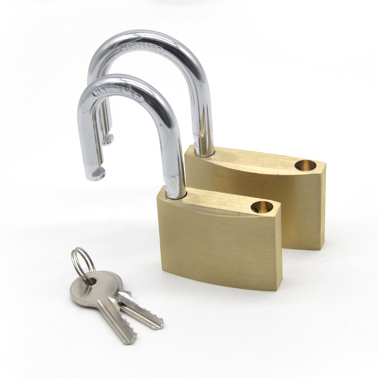 20mm/25mm/30mm/40mm  iron Shackle pad lock Best Safety Weatherproof copper Brass Padlock