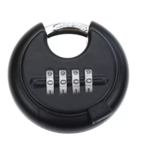 Stainless Steel Rust Door Warehouse Outdoor Round Disc Padlock Combination Combo Stainless Steel Disc Padlock