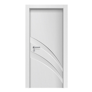 China Factory Outlet Wood Plastic Composite WPC Polymer Interior Door and Door Frame Set