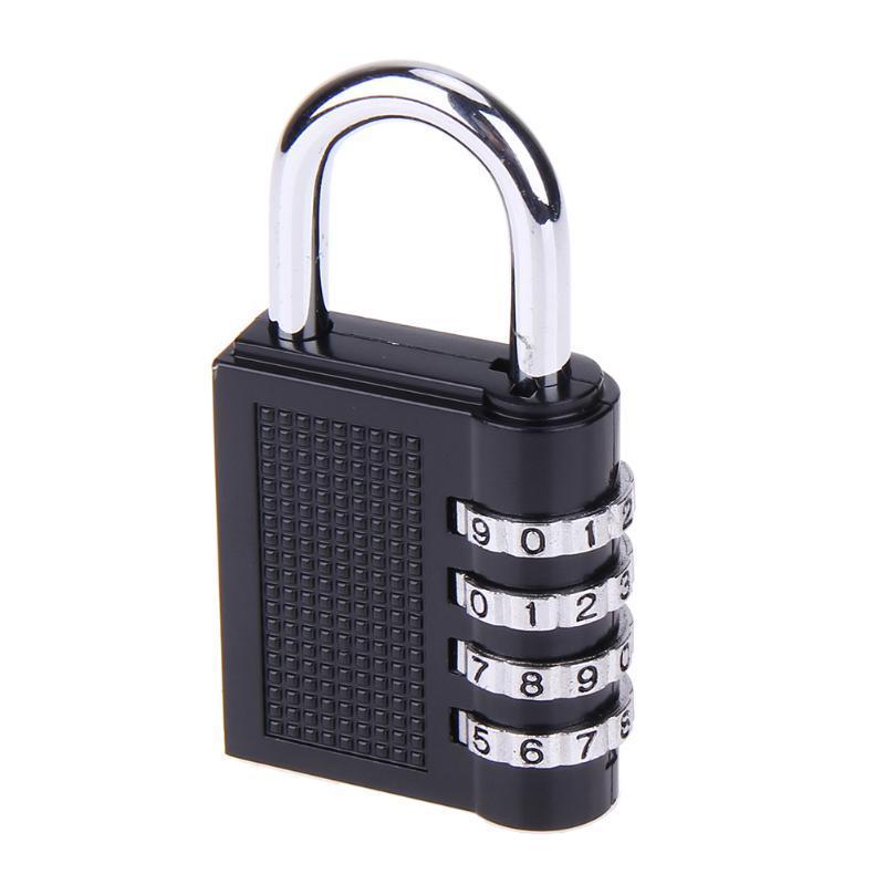 US214  popular padlock large-scale swimming pool gym locker lock 4-digit zinc alloy password padlock