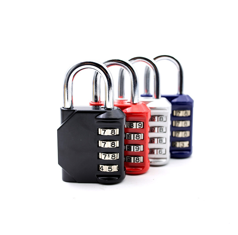 Wholesale Keyless School Gym lock 4 Digit password lock Zinc Alloy Password Padlock