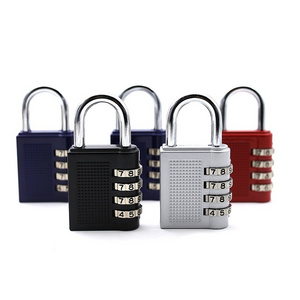 US214  popular padlock large-scale swimming pool gym locker lock 4-digit zinc alloy password padlock