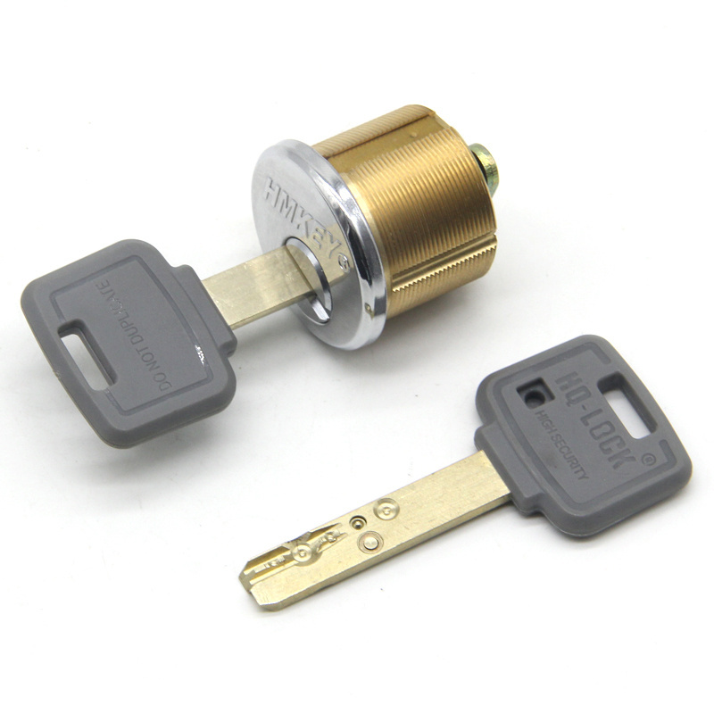 America style mortise door lock S keyway rim door lock cylinder american USA lock cylinder