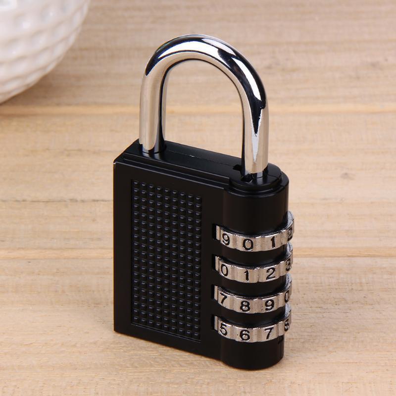 US214  popular padlock large-scale swimming pool gym locker lock 4-digit zinc alloy password padlock