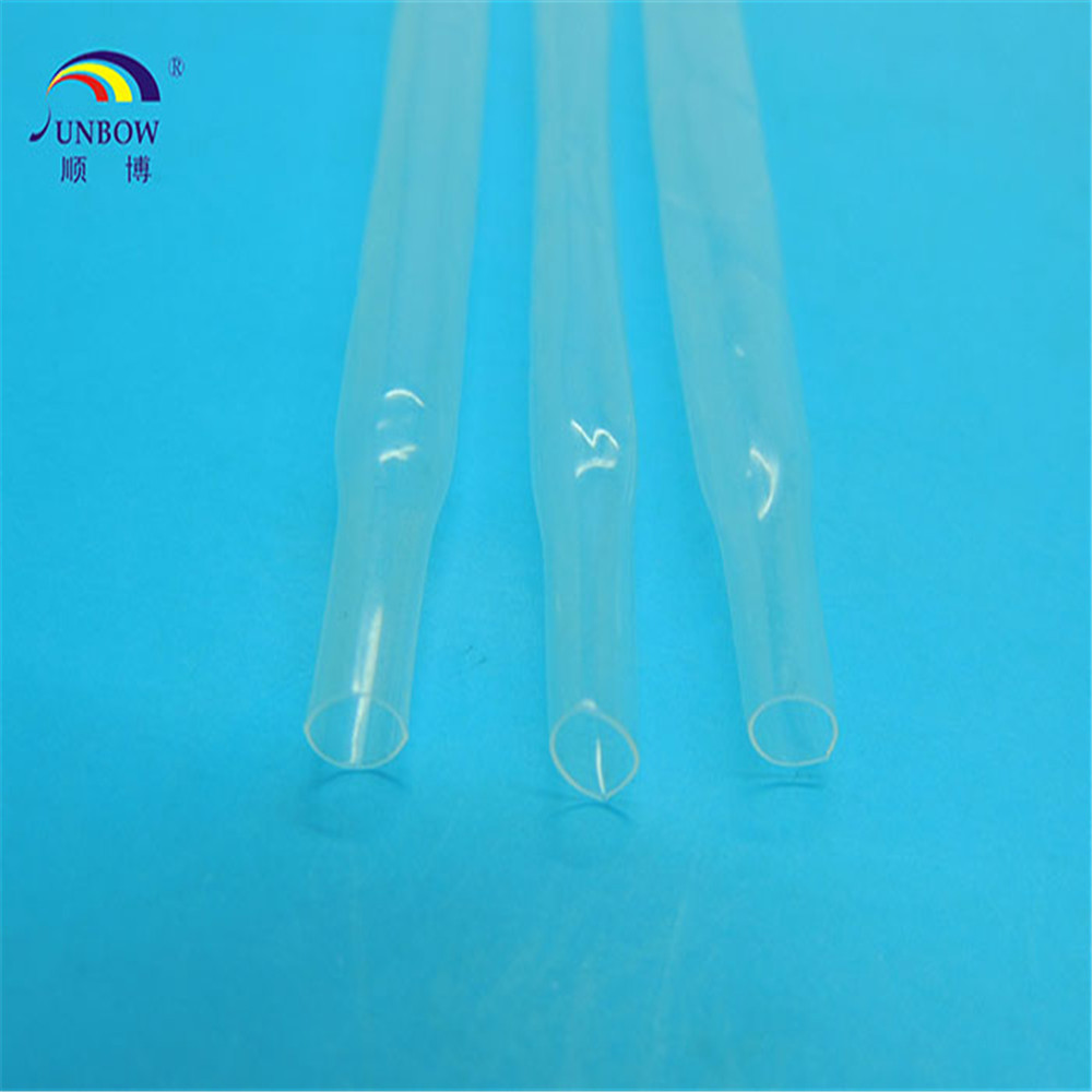 PVDF Heat Shrink Tube Cable Plastic PVDF Tubing Electrical Protect Tube