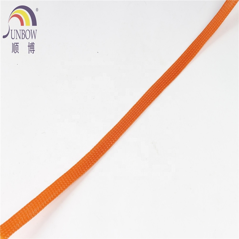 Sunbow Factory Supplied Auto Wire Cable Sleeving Sheathing 10MM PET Expandable Braided Sleeve