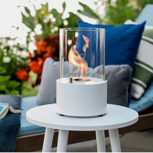 kamin lareira mini chimenea fire pit gel table top fire smokeless burner modern bio fuel glass ethanol fireplace outdoor