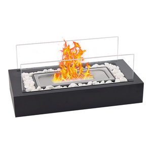 tischfeuer Portable ethanol fireplace Modern Design Bio Fuel Burner Table fire table Fireplace tabletop fire pit