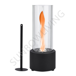 HOT SALE tabletop fire pit tornado Fire home decor Freestanding Bio ethanol fireplace spin flame patio heater Smokeless fire pit