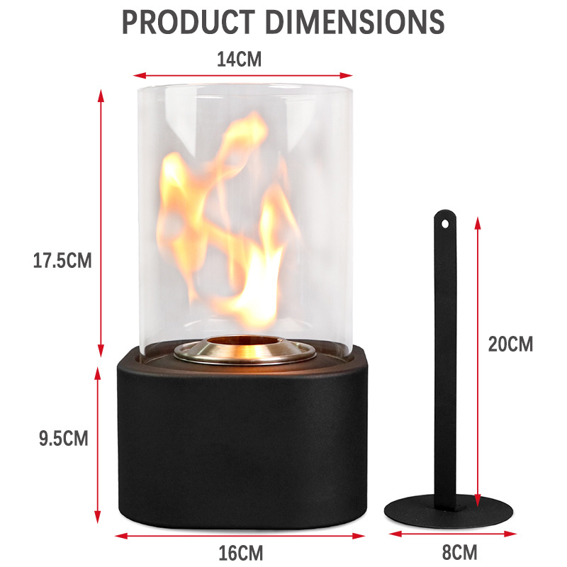 Modern Design Portable Tabletop fireplace Bio ethanol Burner outdoor brazier Bio ethanol table Fireplace table top fire pit