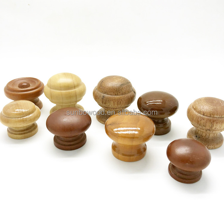 varnished painted wooden cabinet  knobs  little wooden knobs drawer wooden dresser knob handle