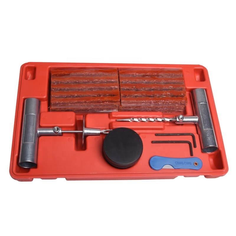 Vehicle Tools SU1914 Tyre Puncture Flat Tire Repair Kit for Motorcycle, Car, Trucks