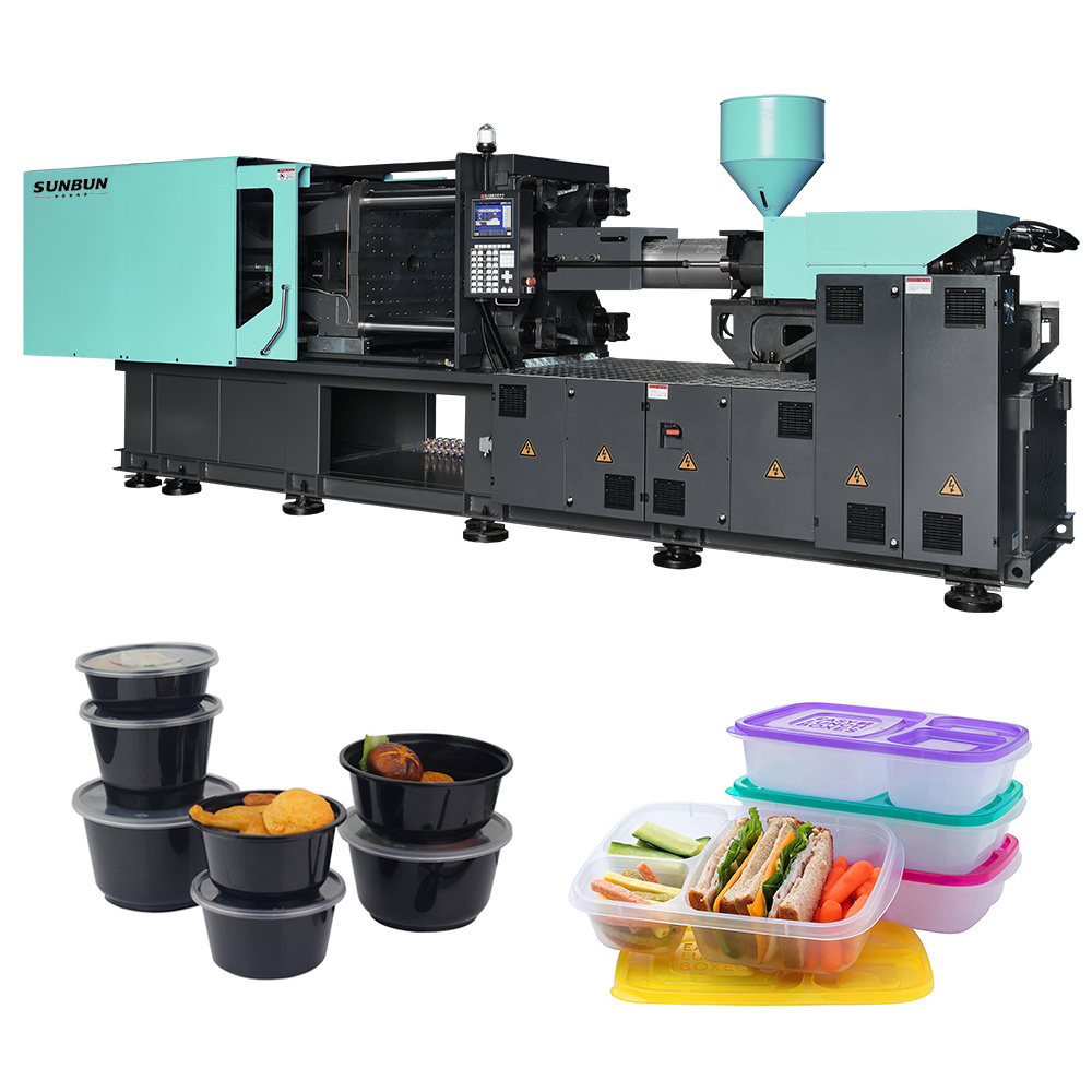 Plastic Thin Wall PS Material Food Containers Injection Molding Machine PP Lunch Box Injection Machine for Plastic Box Storage