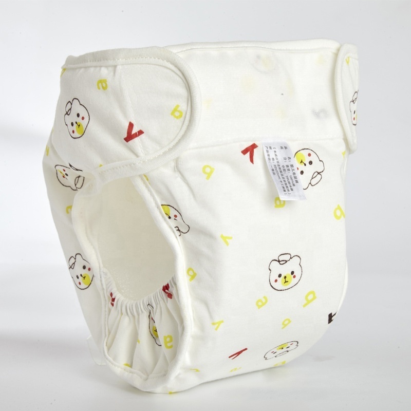 Custom washable newborn reusable nappies diaper reusable washable cloth baby diaper