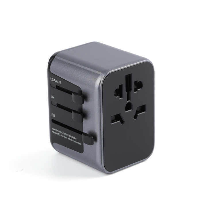 Portable New Technology PD Fast Wall Charger Dual Parts USB A Type C Gan 65w Universal Travel Adapter for Laptop