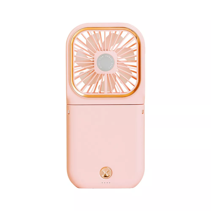 Hot Selling 3 in 1 Multi-function Handheld Mini Portable Usb Neck Fan 3000mah Power Bank Rechargeable Hanging Neck Fan