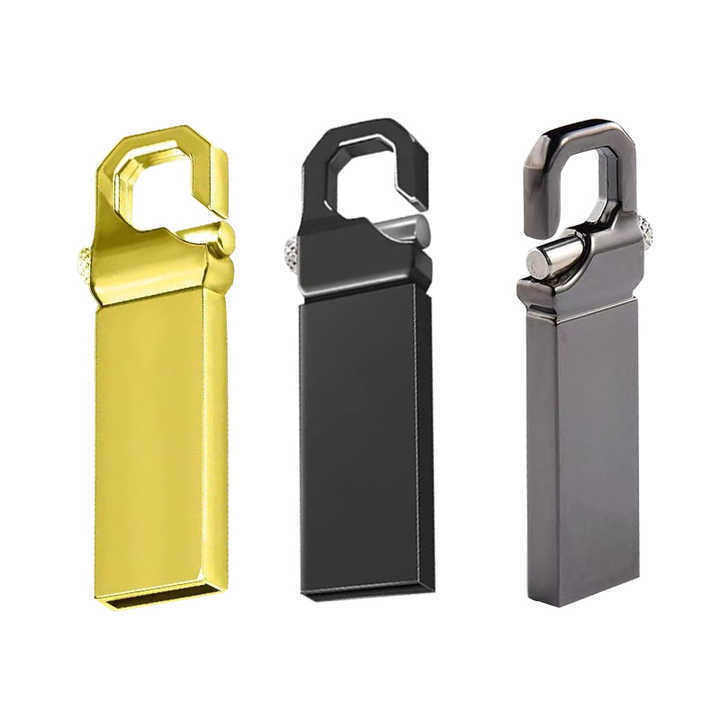 Free logo high end metal usb flash memory drive 2.0 Waterproof mini USB stick 128G 256G New car U disk