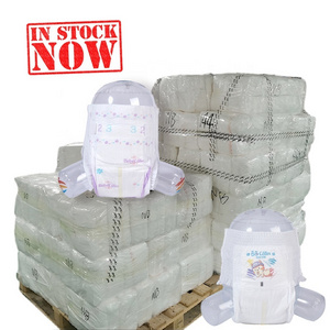 Sun Care B Grade Diaper Hot Selling Japan Quality Germany Exporting Baby Diaper In Bulk Bales Pallets Pampering Lovers Diaper