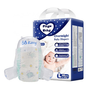 Suncare OEM Baby Cloth Diapers Good Absorption Disposable Baby Pants Soft Topsheet Newborn Baby Diaper