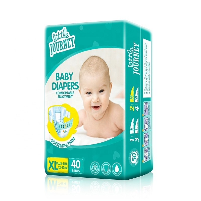 Little Journey OEM Baby Panda Super Absorbent High-End Grade A Disposable Non-woven Baby Diaper