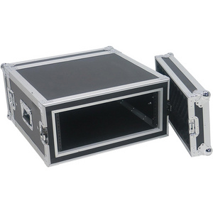 ATA Amp Rack Flight Case 19 Inch Rack 4U Half Depth Flight Road Case