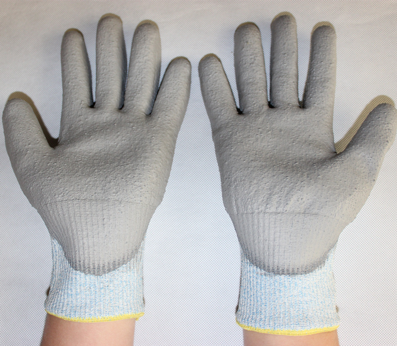 Suncend Extra Grip Seamless Knit Work Gloves, foam nylon spandex liner