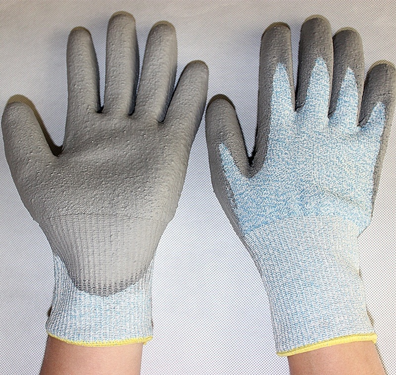 Suncend Extra Grip Seamless Knit Work Gloves, foam nylon spandex liner