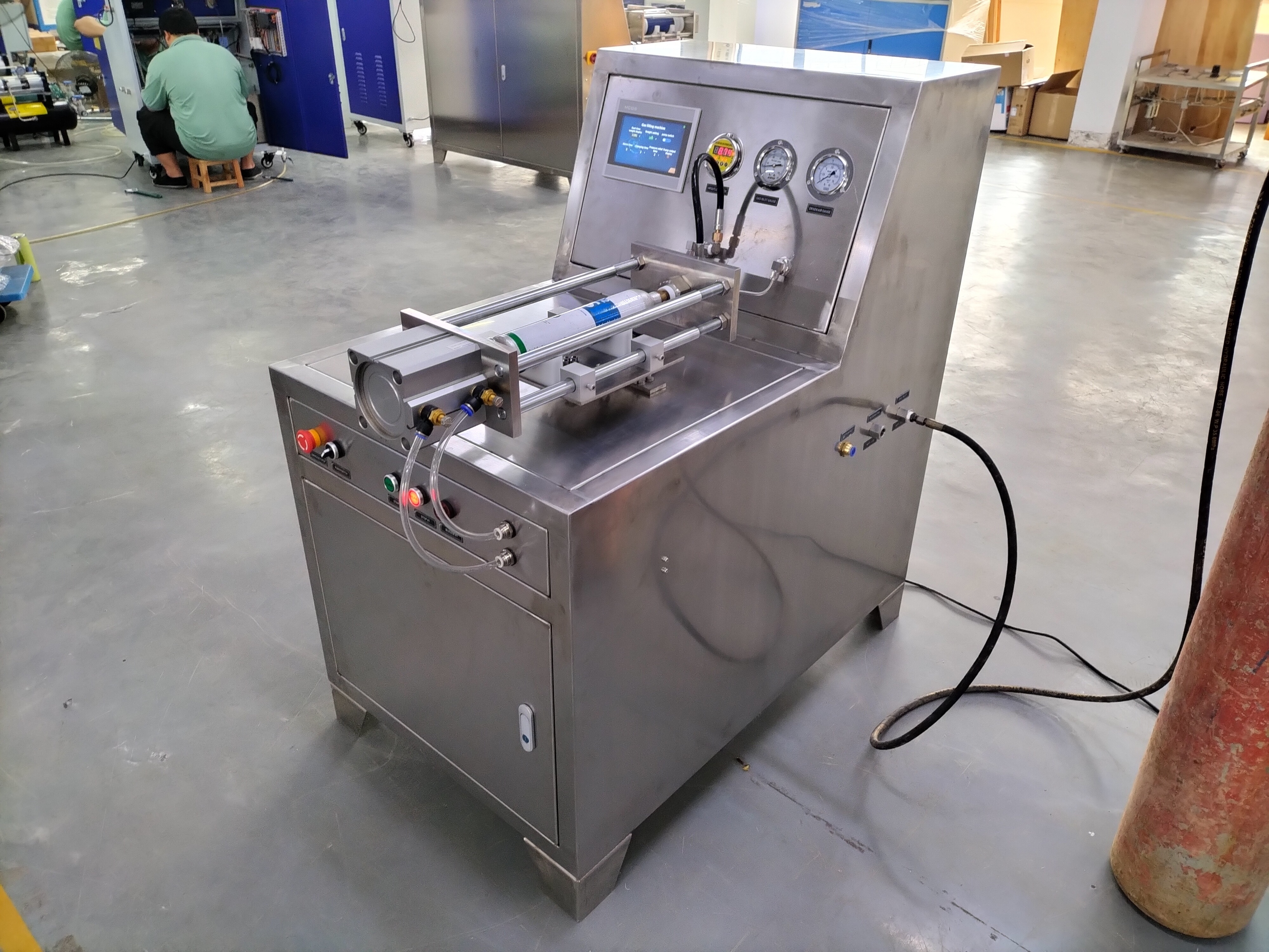 Suncenter High Pressure Soda Water CO2 Cartridge Refilling Machine