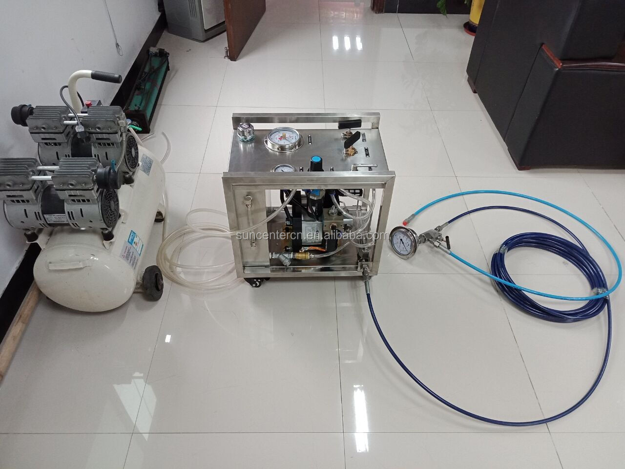 Suncenter max 10000 psi high pressure hydro test pump