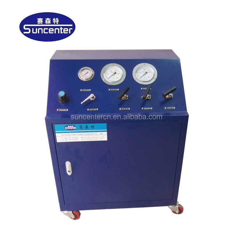 Reliable Quality Pneumatic 200 bar pressure oxygen booster pump system for PSA plant