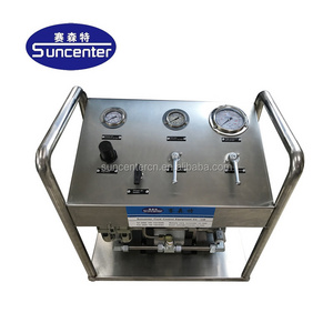 Stable Performance Automatic Pressure Holding Gas Nitrogen Booster Unit for cylinder charging