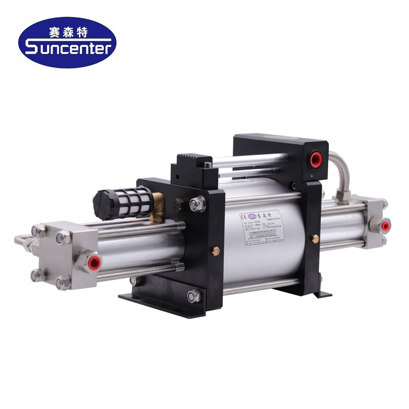 DGT Series High Pressure Double Acting Double Stage Pneumatic Gas Booster Pump