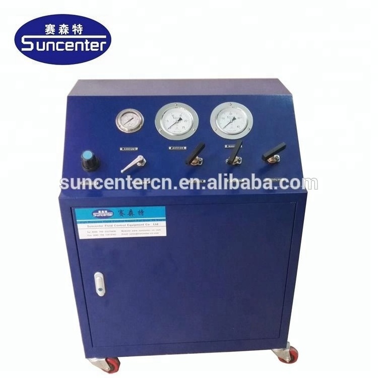 Reliable Quality Pneumatic 200 bar pressure oxygen booster pump system for PSA plant