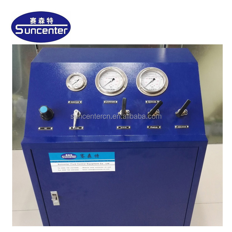 Reliable Quality Pneumatic 200 bar pressure oxygen booster pump system for PSA plant