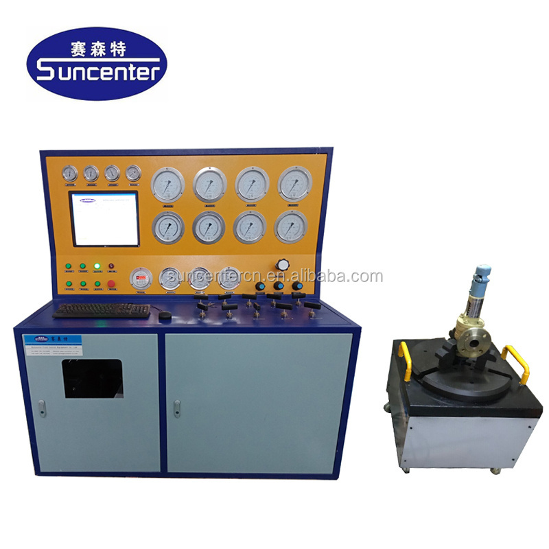 2022 Popular High Pressure Safety Valve Test Bench Air Driven Safety Valve Test Equipment For Sale