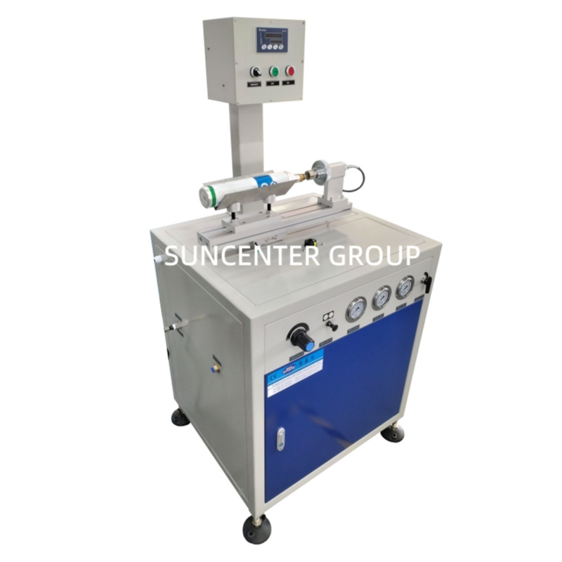 580g/640g/1100g/2200g CO2 and N2O gas cartridge filling machine