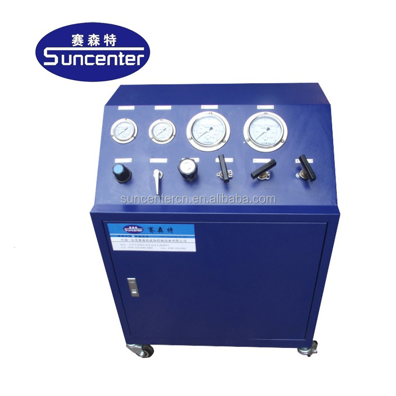 Reliable Quality Pneumatic 200 bar pressure oxygen booster pump system for PSA plant