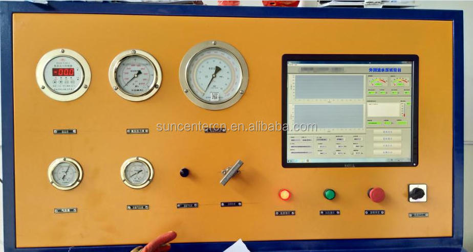 Suncenter LPG/LNG/CNG cylinder hydrostatic testing machine