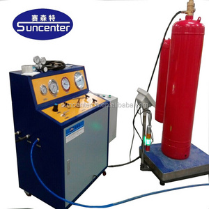 Suncenter built in sensors automatic fire extinguisher CO2 carbon dioxide filling machine