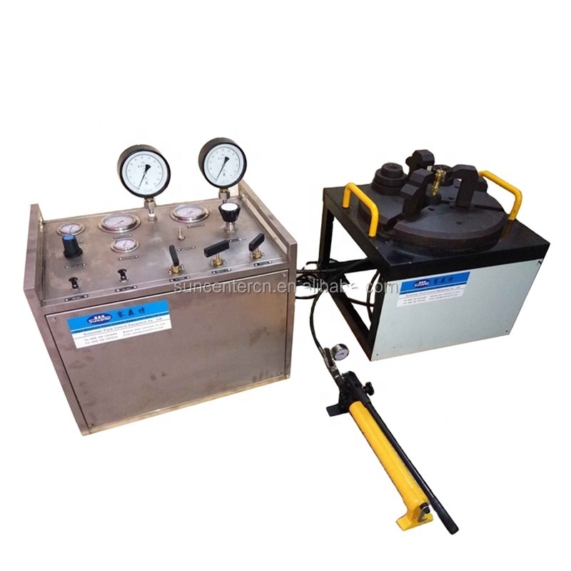 2022 Popular High Pressure Safety Valve Test Bench Air Driven Safety Valve Test Equipment For Sale