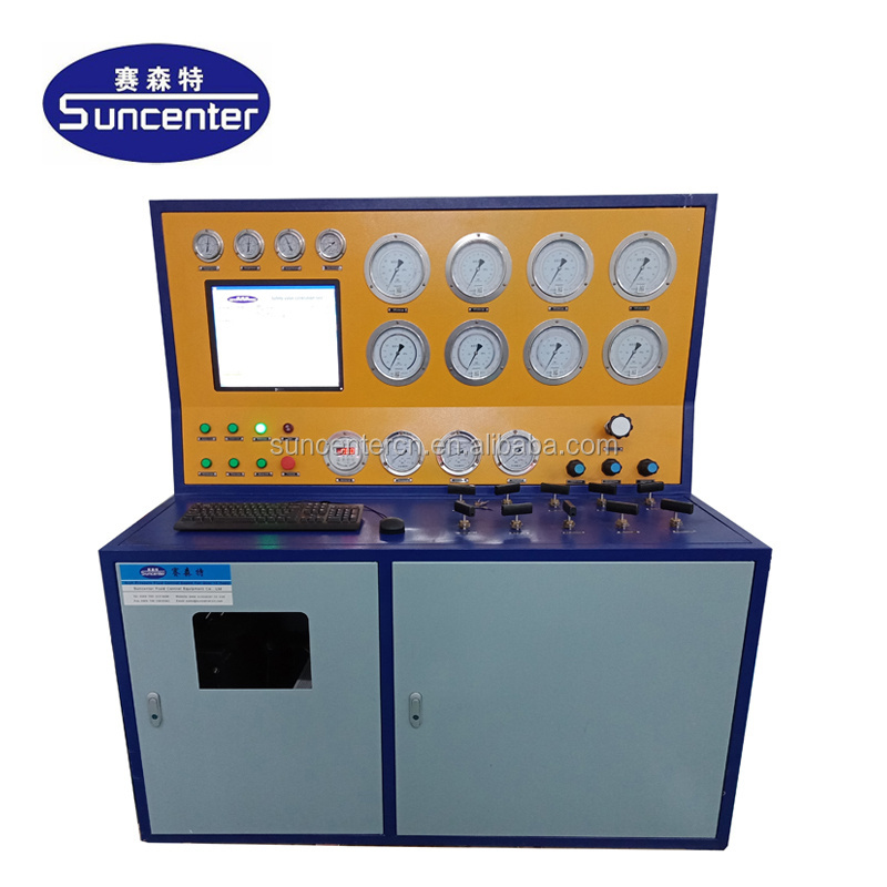 2022 Popular High Pressure Safety Valve Test Bench Air Driven Safety Valve Test Equipment For Sale