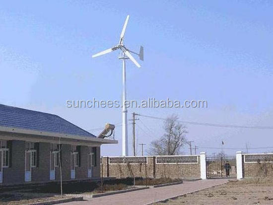 300W 500W 1KW 2KW 3KW 5KW 10KW electric wind power generator plant with permanent magnet synchronous